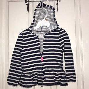 Circo zip up sweater with hood